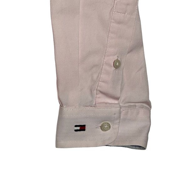 Cisco Systems Tommy Hilfiger Golf Pink Women's L/S Button Up Shirt - Picture 4 of 6